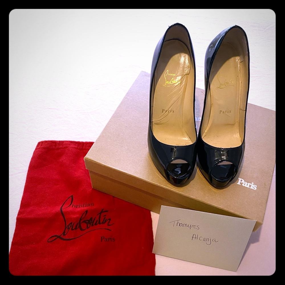 Patent Louboutin Prive